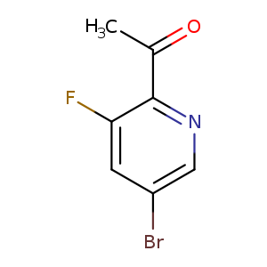 Brc1cnc(c(c1)F)C(=O)C