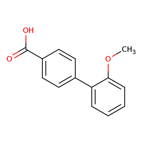 COc1ccccc1c1ccc(cc1)C(=O)O