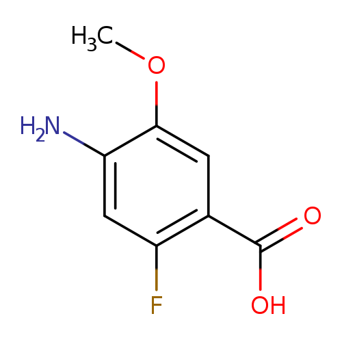 COc1cc(C(=O)O)c(cc1N)F