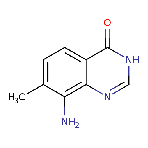 Cc1ccc2c(c1N)nc[nH]c2=O