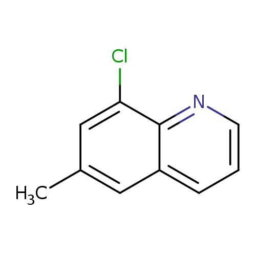Cc1cc2cccnc2c(c1)Cl