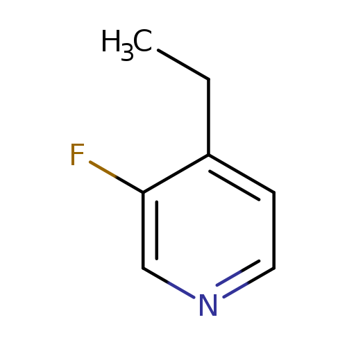 CCc1ccncc1F