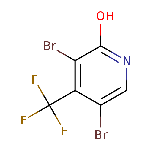 Brc1cnc(c(c1C(F)(F)F)Br)O