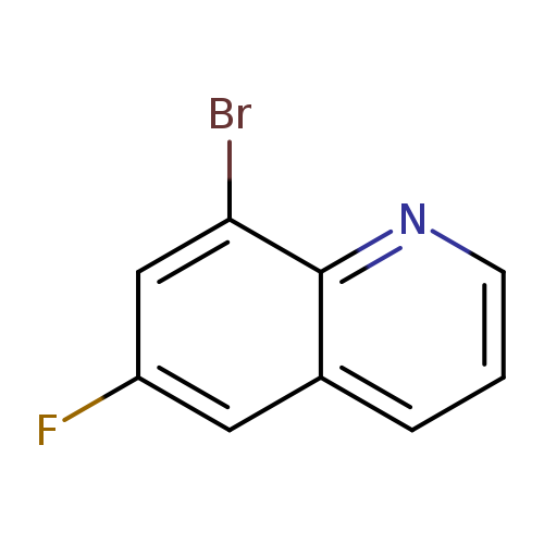 Fc1cc2cccnc2c(c1)Br