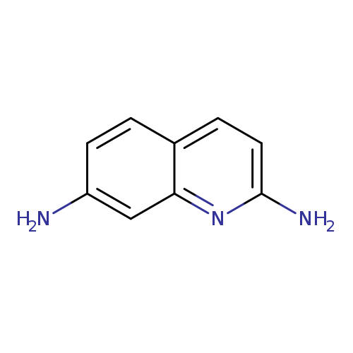 Nc1ccc2c(c1)nc(cc2)N