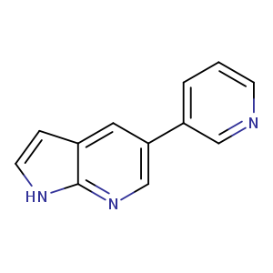 c1ccc(cn1)c1cnc2c(c1)cc[nH]2