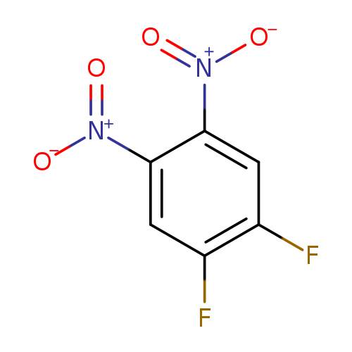 Fc1cc([N+](=O)[O-])c(cc1F)[N+](=O)[O-]