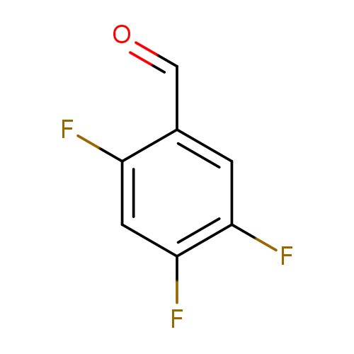 O=Cc1cc(F)c(cc1F)F