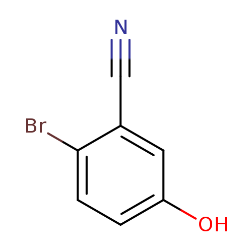 N#Cc1cc(O)ccc1Br