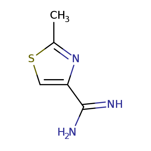 Cc1nc(cs1)C(=N)N