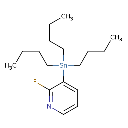 CCCC[Sn](c1cccnc1F)(CCCC)CCCC