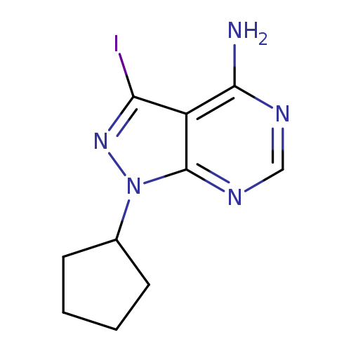 Ic1nn(c2c1c(N)ncn2)C1CCCC1