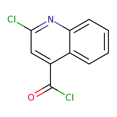 Clc1nc2ccccc2c(c1)C(=O)Cl