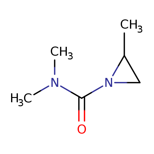 CC1CN1C(=O)N(C)C