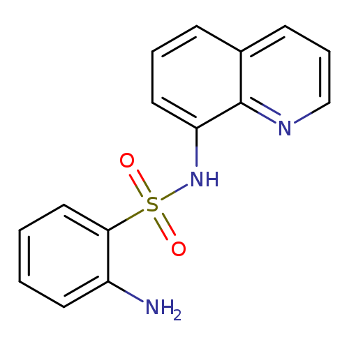 Nc1ccccc1S(=O)(=O)Nc1cccc2c1nccc2