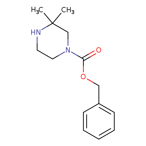 O=C(N1CCNC(C1)(C)C)OCc1ccccc1
