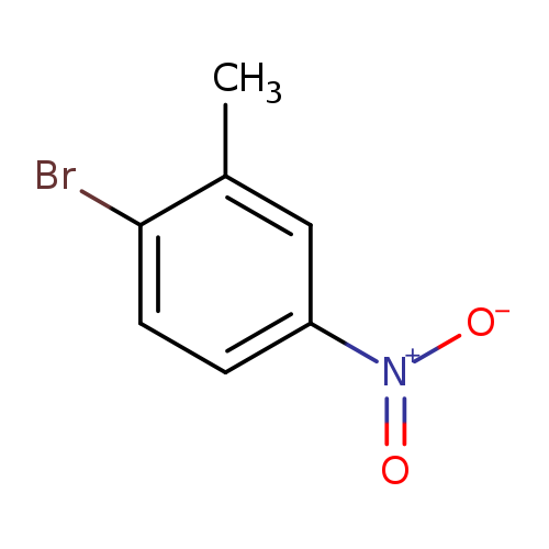 [O-][N+](=O)c1ccc(c(c1)C)Br