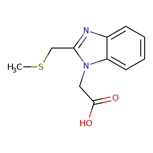 CSCc1nc2c(n1CC(=O)O)cccc2