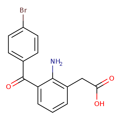 OC(=O)Cc1cccc(c1N)C(=O)c1ccc(cc1)Br