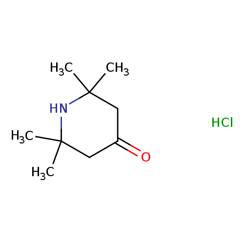 O=C1CC(C)(C)NC(C1)(C)C.Cl