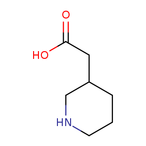 OC(=O)CC1CCCNC1