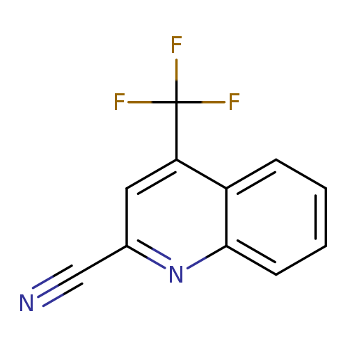 N#Cc1nc2ccccc2c(c1)C(F)(F)F