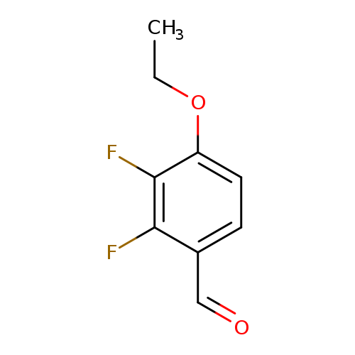 CCOc1ccc(c(c1F)F)C=O