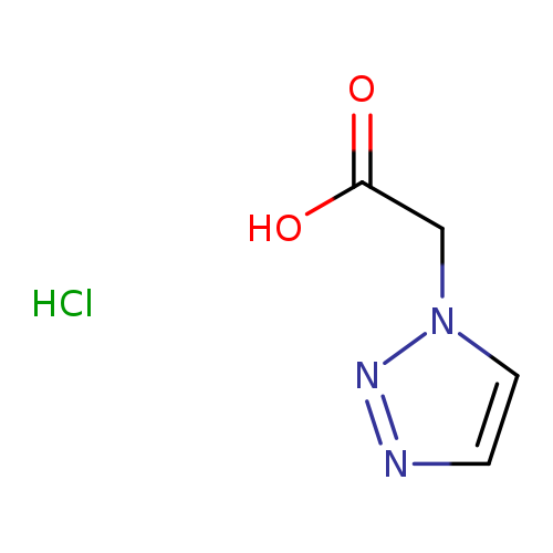 OC(=O)Cn1ccnn1.Cl