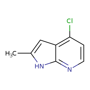 Cc1cc2c([nH]1)nccc2Cl