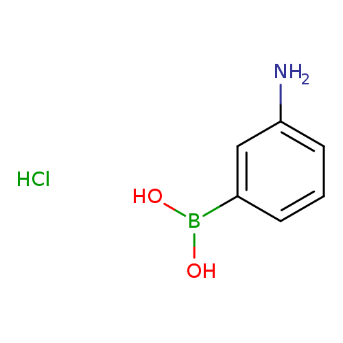 Nc1cccc(c1)B(O)O.Cl