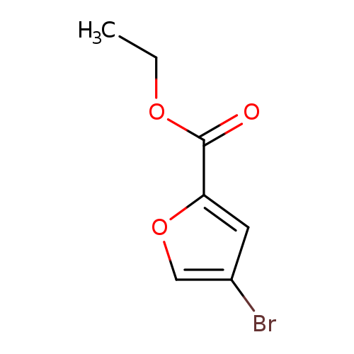 CCOC(=O)c1cc(co1)Br