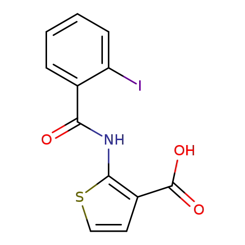O=C(c1ccccc1I)Nc1sccc1C(=O)O