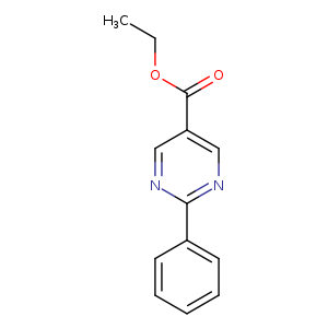 CCOC(=O)c1cnc(nc1)c1ccccc1