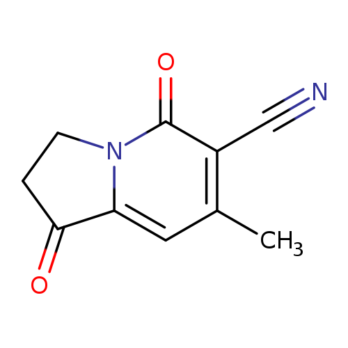 N#Cc1c(C)cc2n(c1=O)CCC2=O