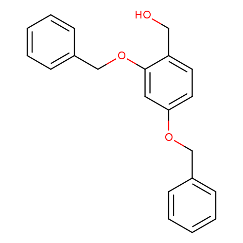 OCc1ccc(cc1OCc1ccccc1)OCc1ccccc1