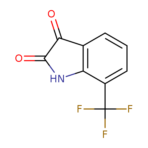 O=C1C(=O)Nc2c1cccc2C(F)(F)F