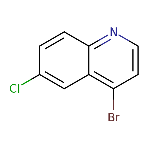 Clc1ccc2c(c1)c(Br)ccn2