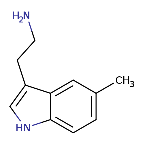 NCCc1c[nH]c2c1cc(C)cc2
