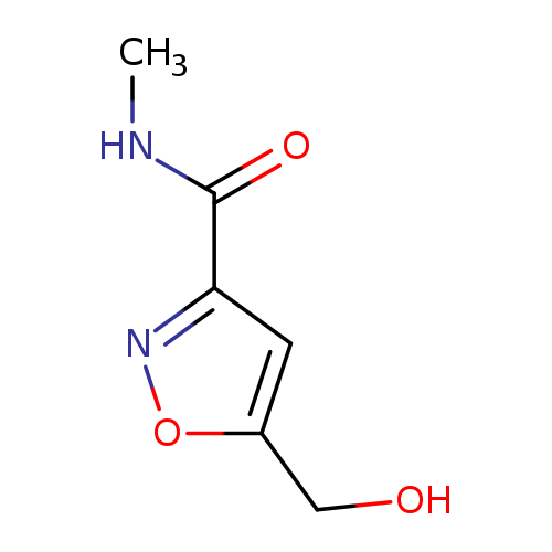 CNC(=O)c1cc(on1)CO
