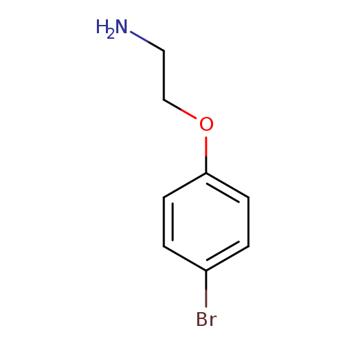 NCCOc1ccc(cc1)Br