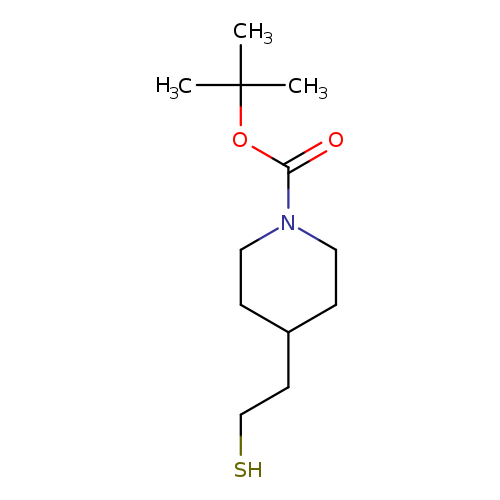 SCCC1CCN(CC1)C(=O)OC(C)(C)C