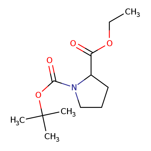 CCOC(=O)C1CCCN1C(=O)OC(C)(C)C