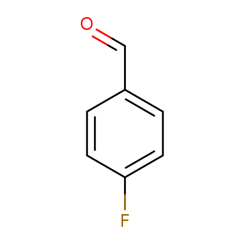 O=Cc1ccc(cc1)F