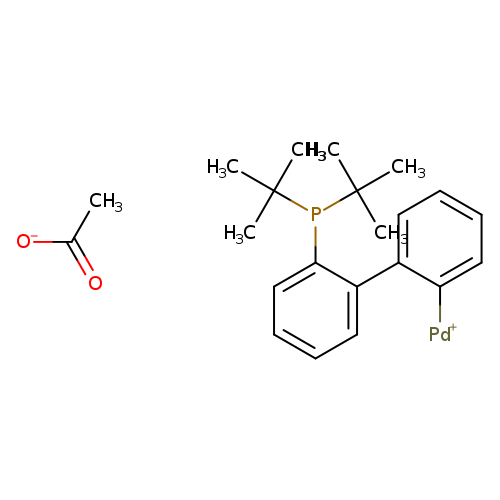 [Pd+]c1ccccc1c1ccccc1P(C(C)(C)C)C(C)(C)C.[O-]C(=O)C