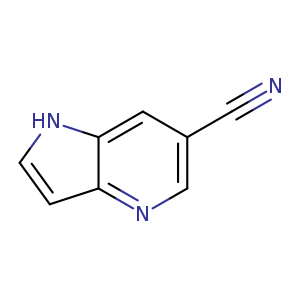 N#Cc1cnc2c(c1)[nH]cc2