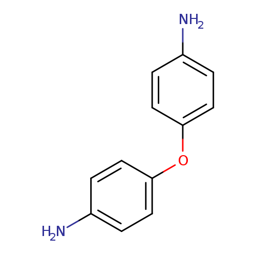 Nc1ccc(cc1)Oc1ccc(cc1)N