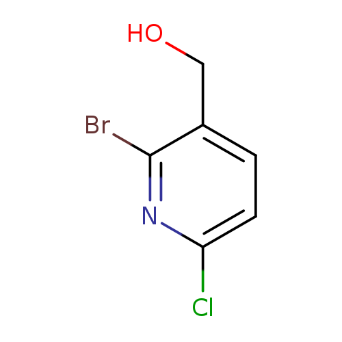 OCc1ccc(nc1Br)Cl