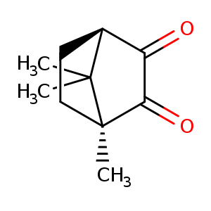 O=C1C(=O)[C@@]2(C([C@H]1CC2)(C)C)C