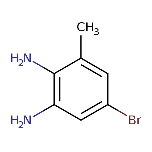 Brc1cc(C)c(c(c1)N)N