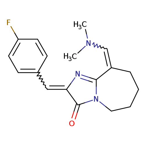 CN(C=C1CCCCN2C1=NC(=Cc1ccc(cc1)F)C2=O)C